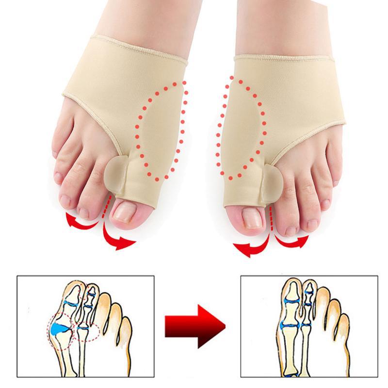 Manchon correcteur orthopédique pour hallux valgus