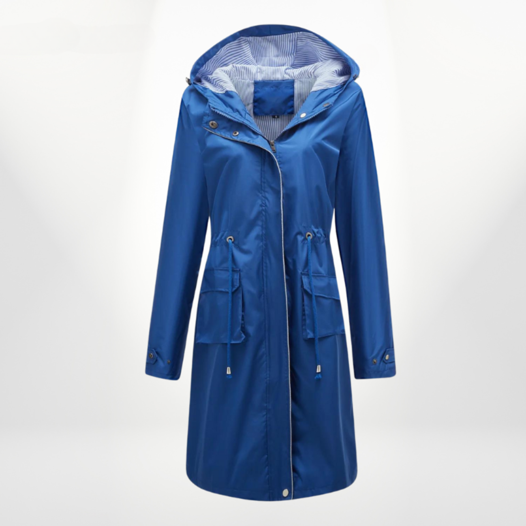 Manteau anorak à capuche pour femme