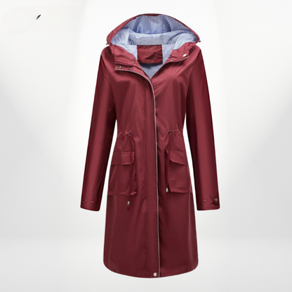 Manteau anorak à capuche pour femme