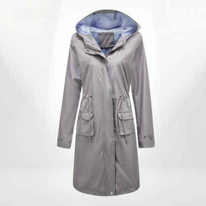 Manteau anorak à capuche pour femme