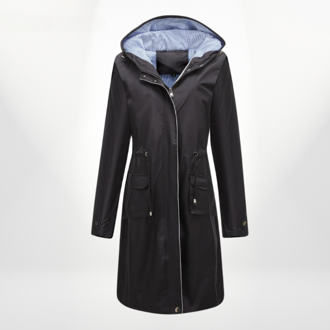 Manteau anorak à capuche pour femme