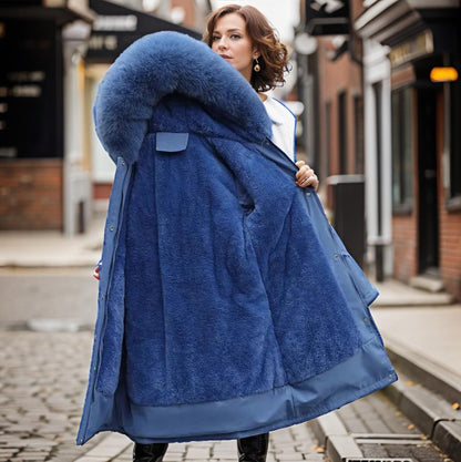Manteau d’hiver imperméable et chaud pour femme