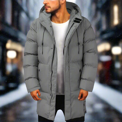 Manteau doudoune à capuche pour homme