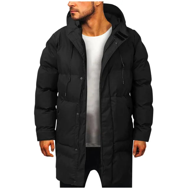 Manteau doudoune à capuche pour homme