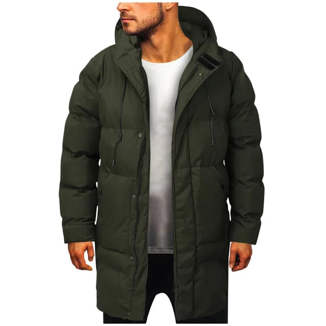 Manteau doudoune à capuche pour homme