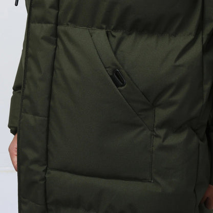 Manteau doudoune à capuche pour homme