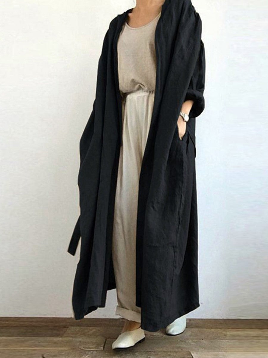 Manteau duster long pour femme