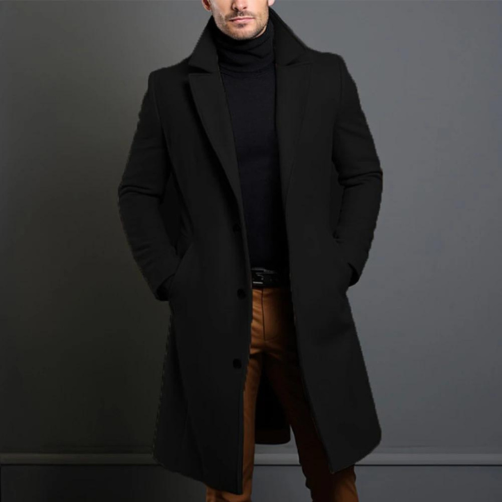 Manteau en laine pour homme