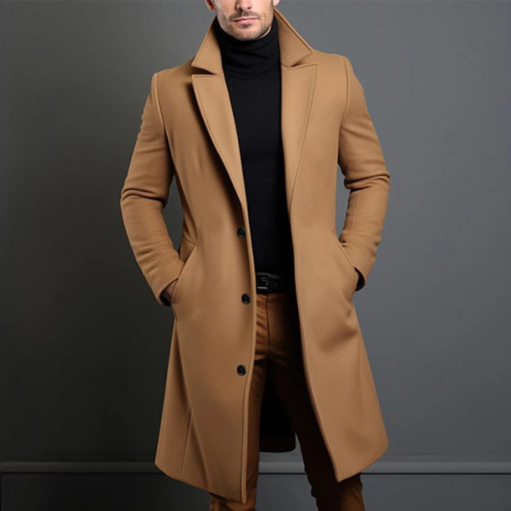 Manteau en laine pour homme