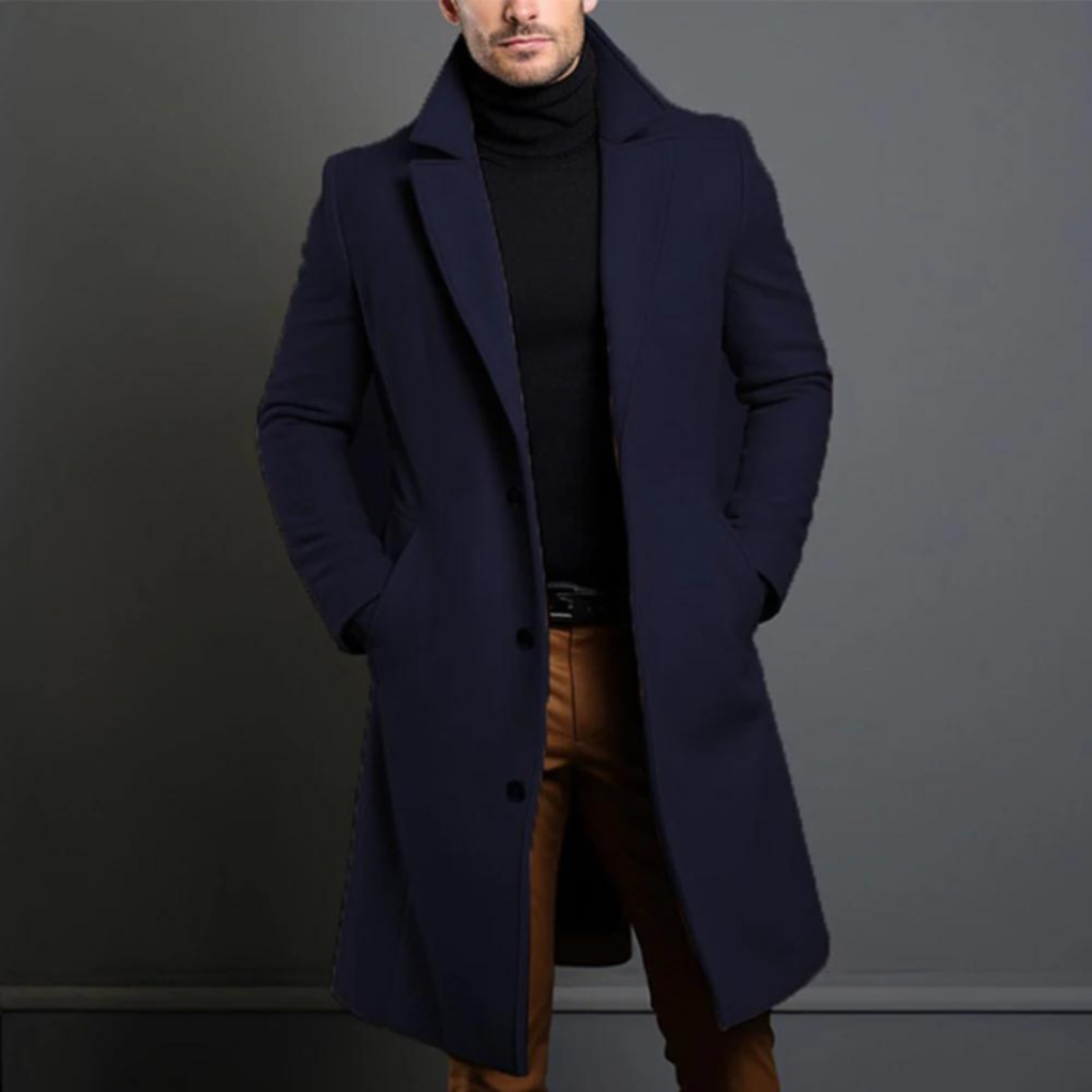 Manteau en laine pour homme