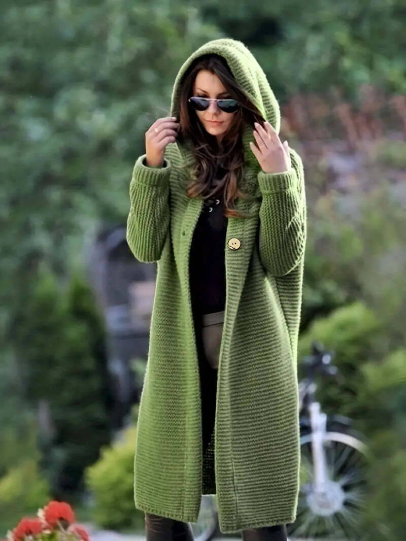 Manteau-gilet à capuche pour femme