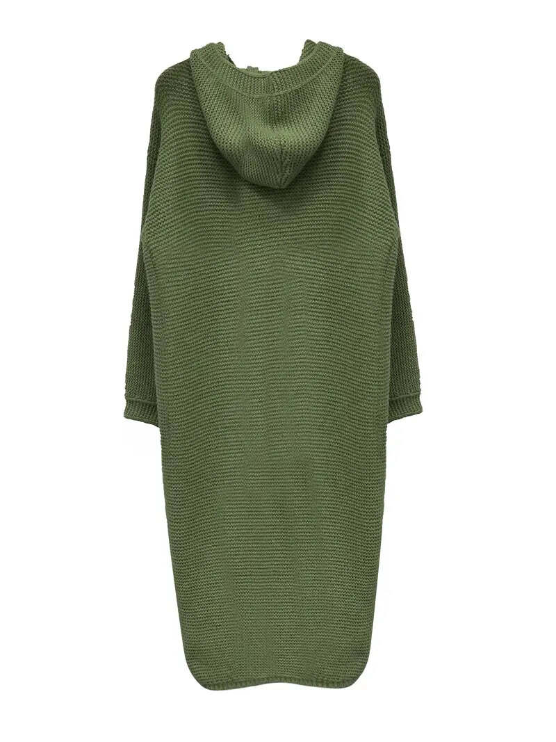 Manteau-gilet à capuche pour femme