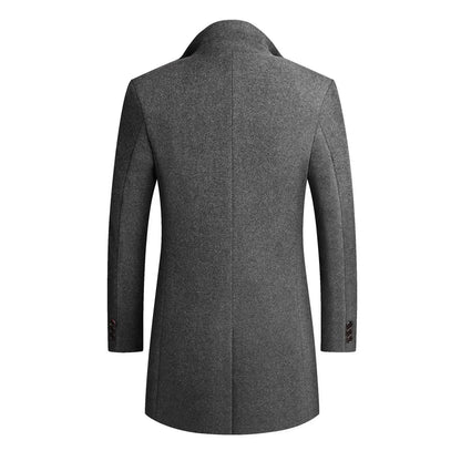 Manteau habillé pour homme, coupe ajustée