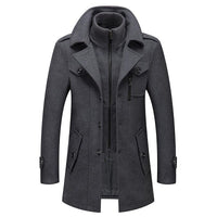 Manteau long chaud et élégant pour homme
