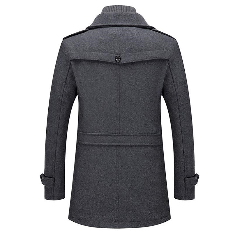 Manteau long chaud et élégant pour homme