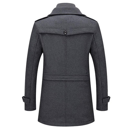Manteau long chaud et élégant pour homme