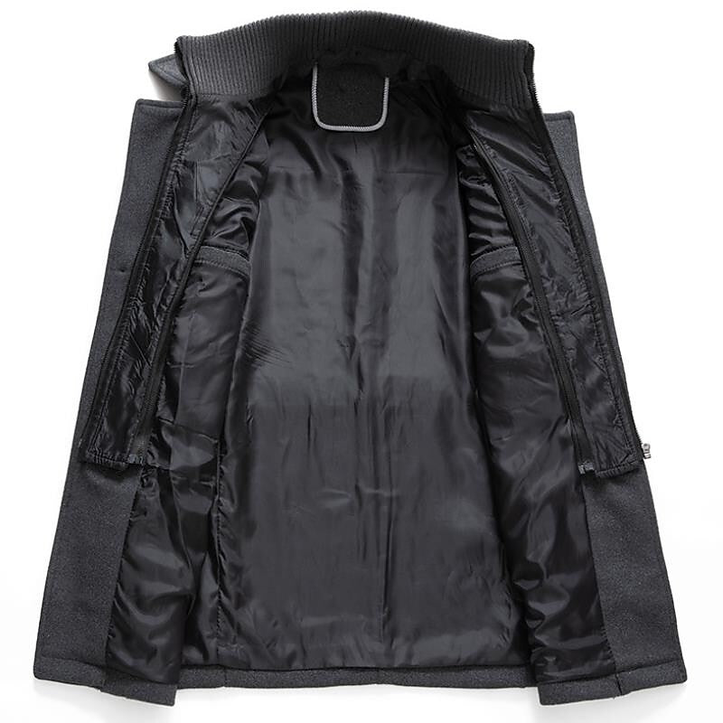 Manteau long chaud et élégant pour homme