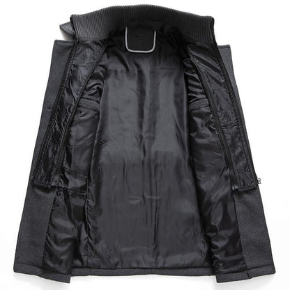 Manteau long chaud et élégant pour homme