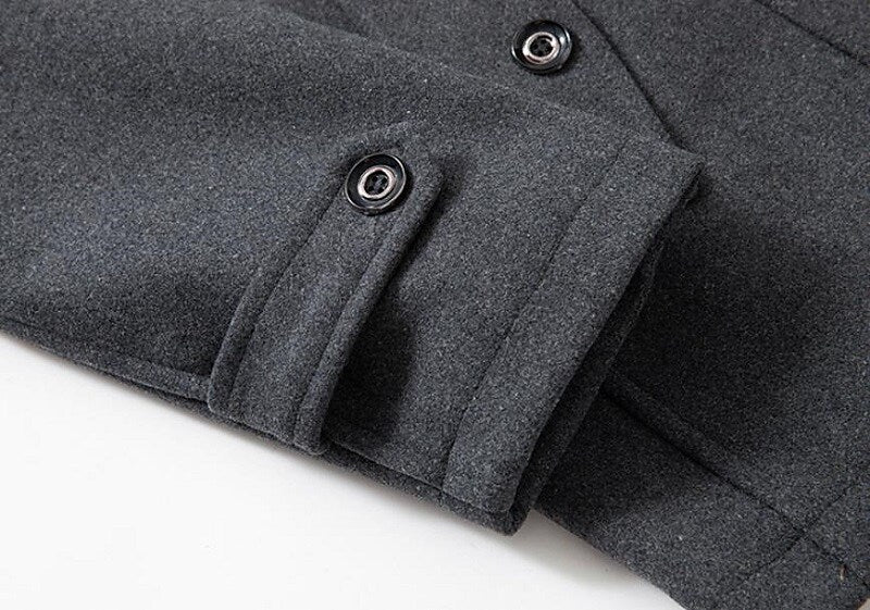 Manteau long chaud et élégant pour homme