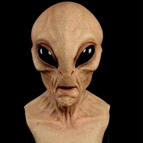 Masque d’extraterrestre réaliste pour Halloween