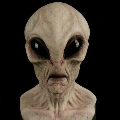 Masque d’extraterrestre réaliste pour Halloween