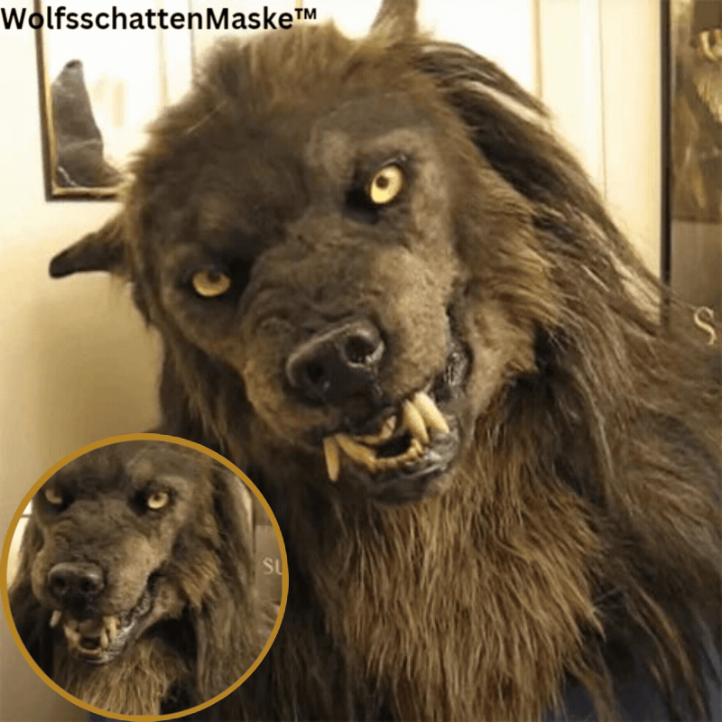 Masque de loup-garou réaliste pour adultes - Halloween et cosplay