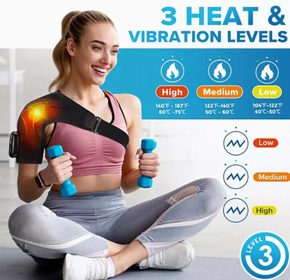 Masseur d’épaule électrique chauffant