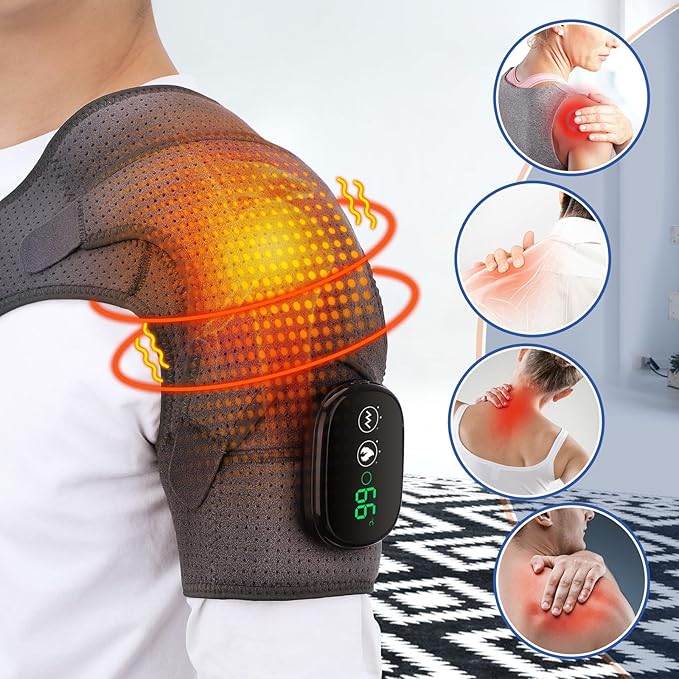 Masseur d’épaule électrique chauffant