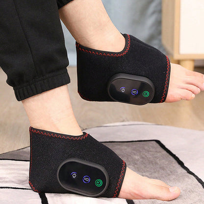 Masseur de jambes sans fil chauffant avec bande de compression pour le bureau