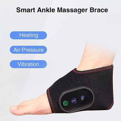 Masseur de jambes sans fil chauffant avec bande de compression pour le bureau