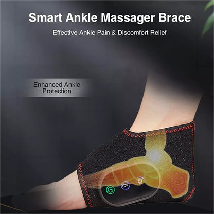 Masseur de jambes sans fil chauffant avec bande de compression pour le bureau