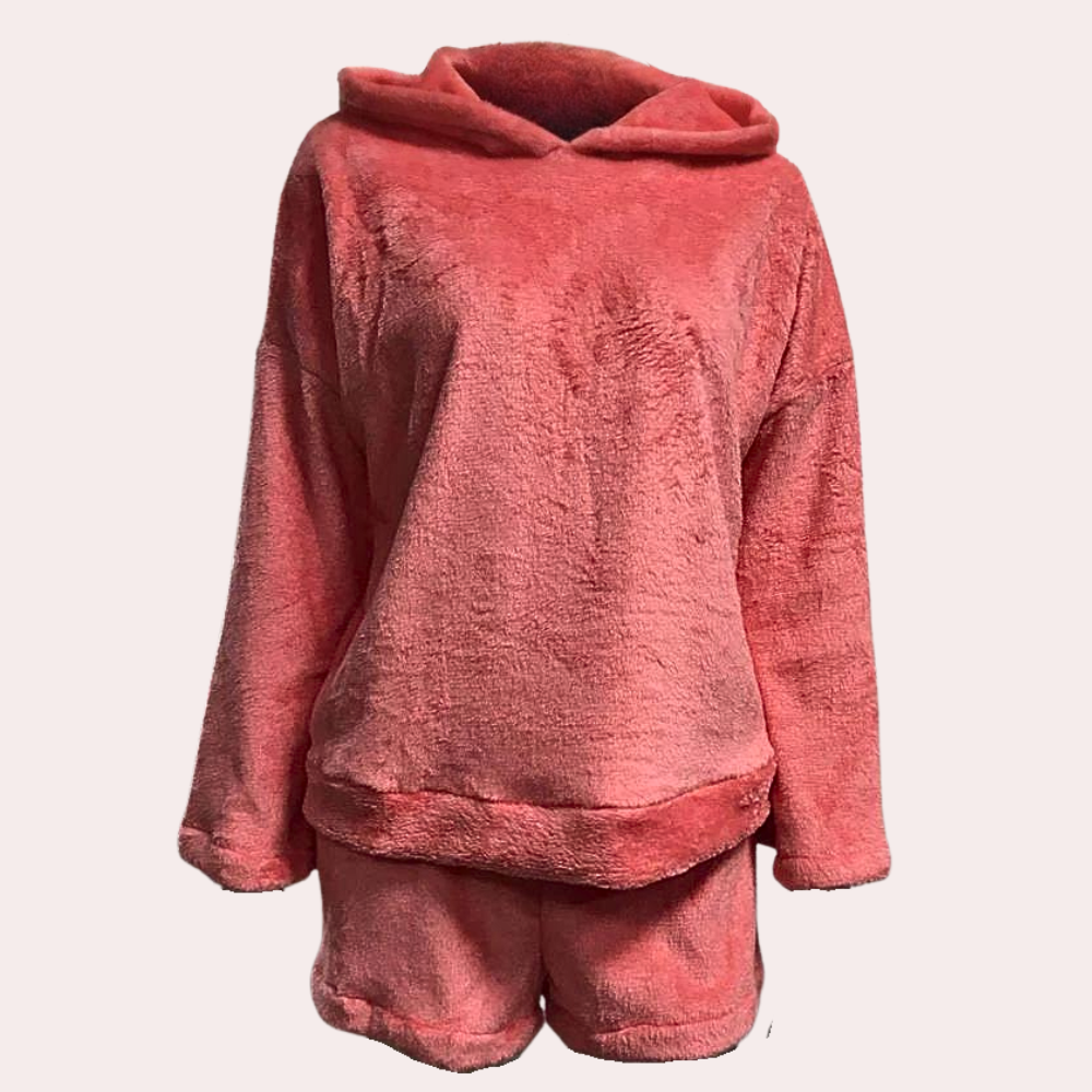 Meow - ensemble pyjama d’intérieur en polaire ultra confortable à motif chat