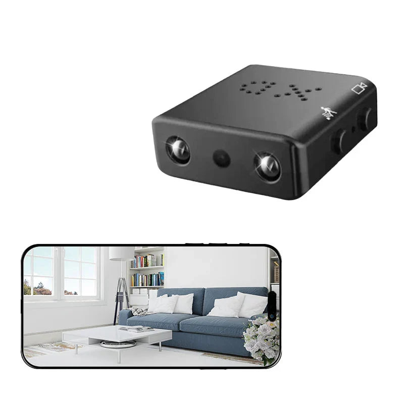 Micro-caméra vidéo HD avec Wi‑Fi et audio