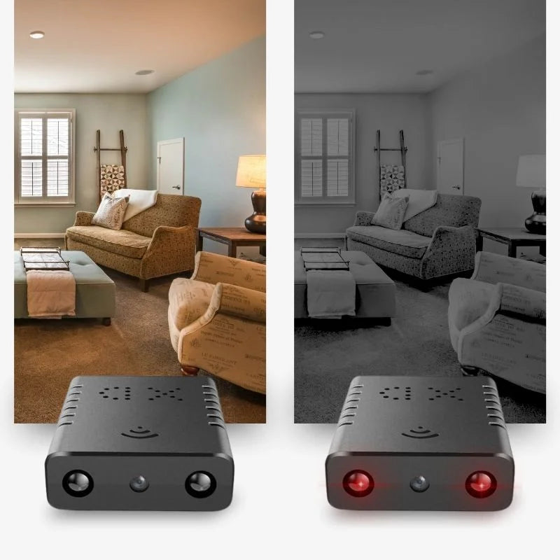 Micro-caméra vidéo HD avec Wi‑Fi et audio