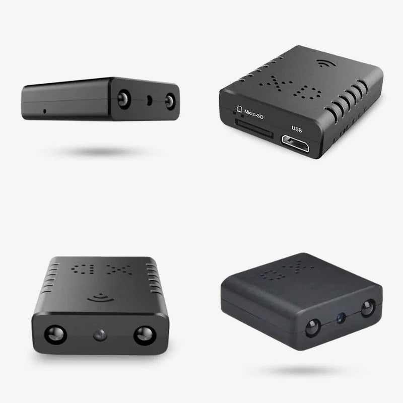Micro-caméra vidéo HD avec Wi‑Fi et audio