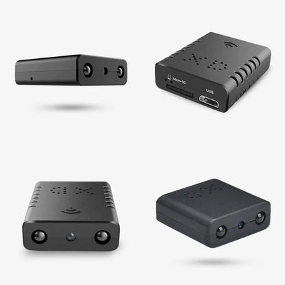 Micro-caméra vidéo HD avec Wi‑Fi et audio