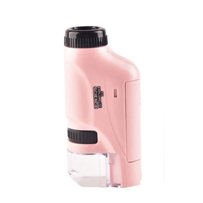 Microscope de poche à LED pour enfants curieux