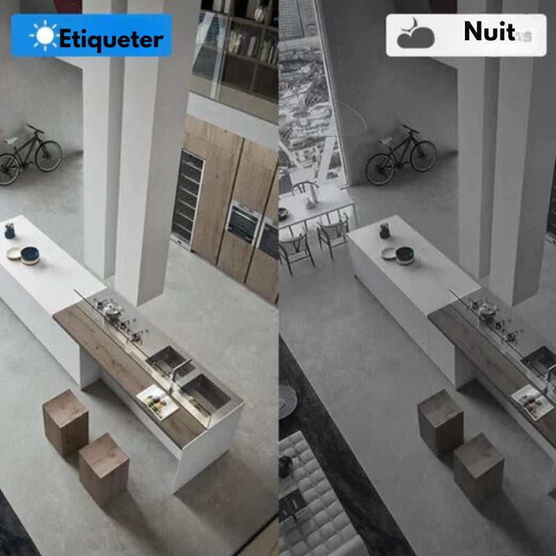 Mini caméra de sécurité Wi‑Fi avec alertes en temps réel et vision nocturne