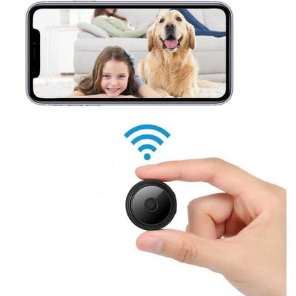 Mini caméra magnétique sans fil avec audio et diffusion vidéo en direct