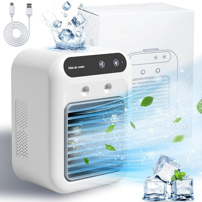 Mini climatiseur portable avec fonction de refroidissement et d’humidification
