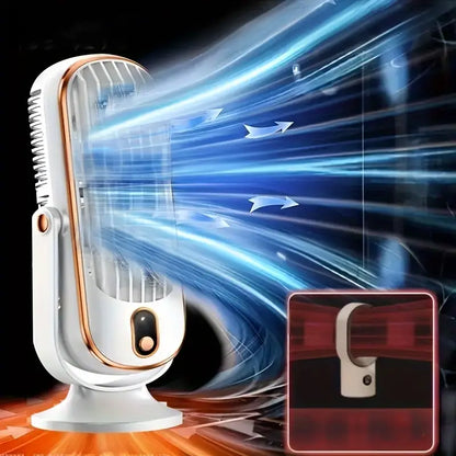 Mini climatiseur portable avec recharge USB – 5 vitesses et rotation à 720°