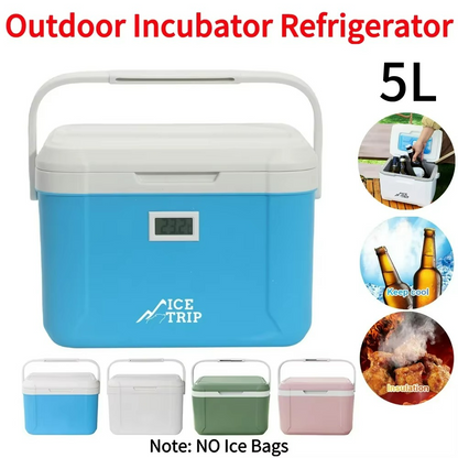 Mini-congélateur portable pour la voiture et le camping, format compact