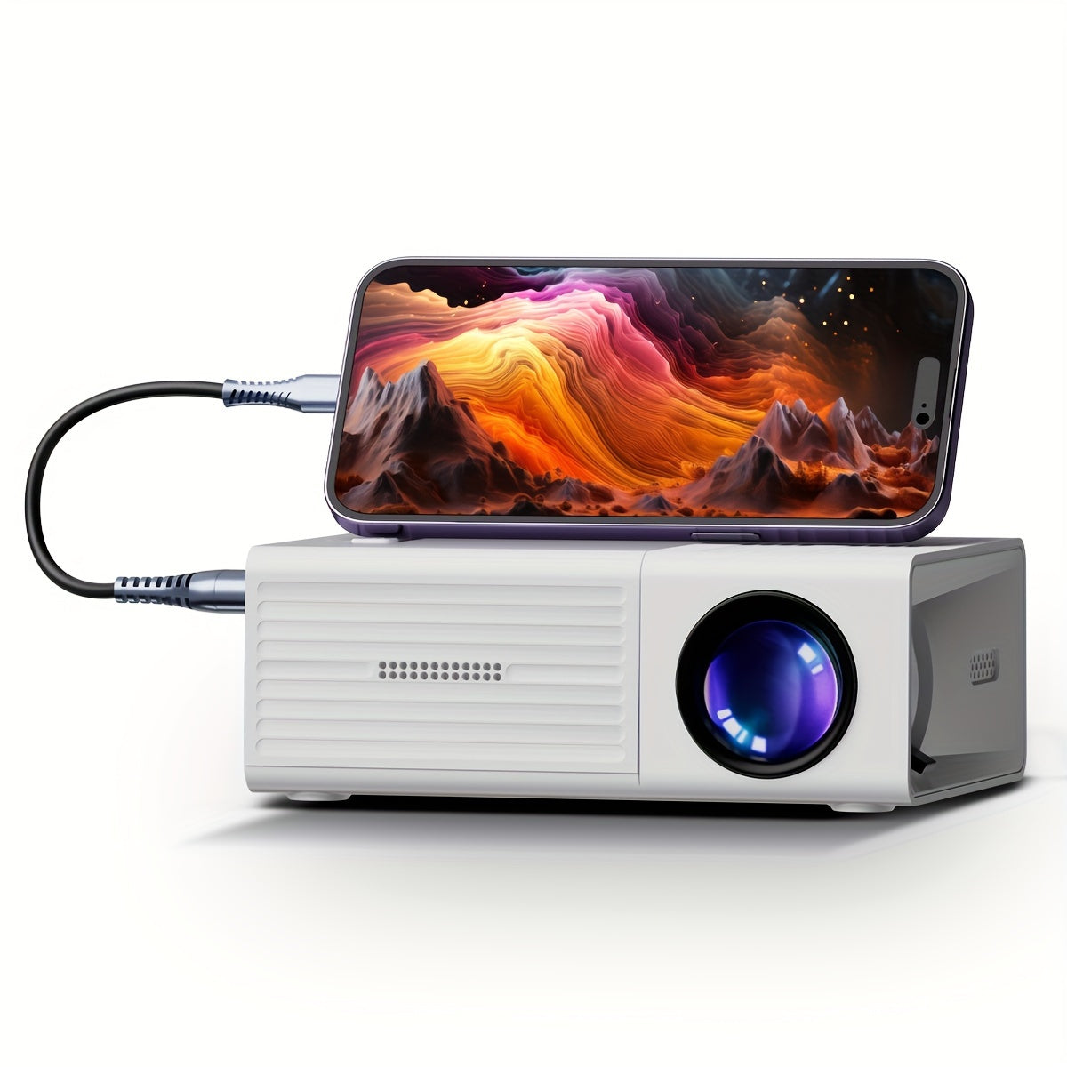 Mini-projecteur ultra-compact (3000 lumens)
