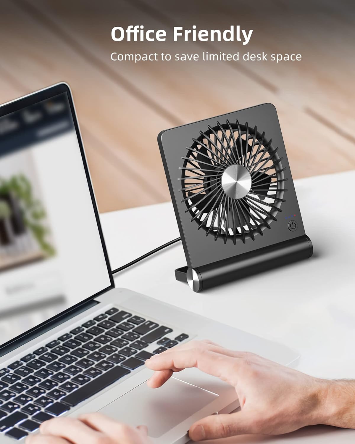 Mini ventilateur de table ultra silencieux