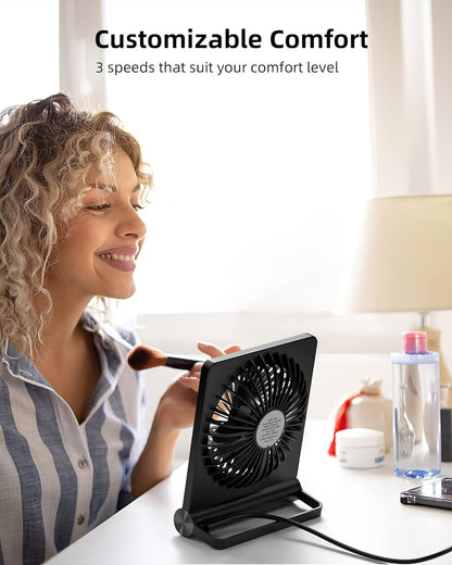 Mini ventilateur de table ultra silencieux