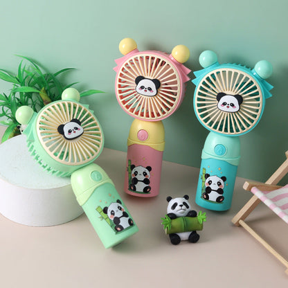 Mini ventilateur portable pour femme au design panda mignon