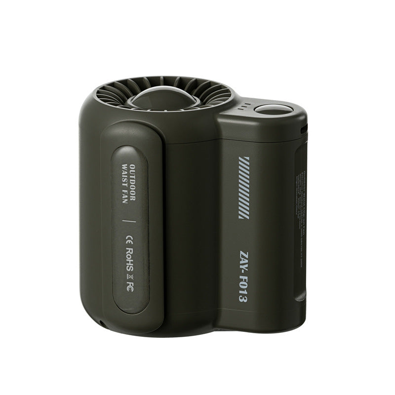 Mini-ventilateur puissant à double clip pour la randonnée, le camping et plus encore