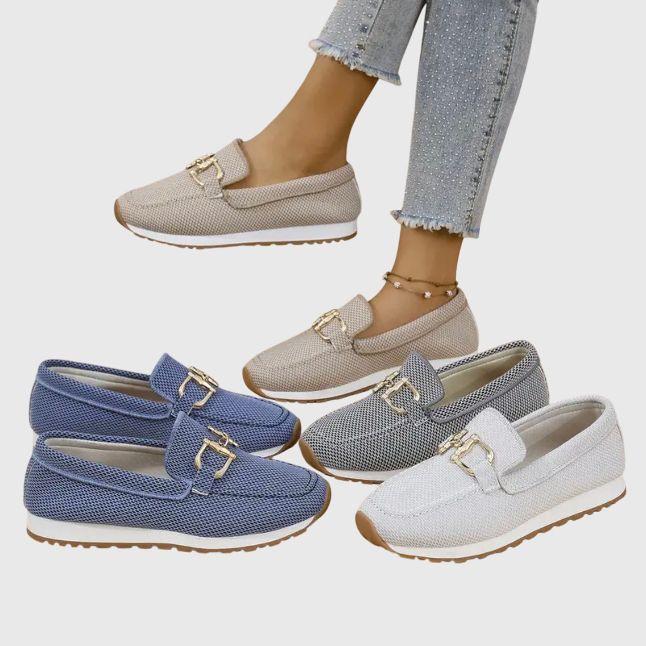 Mocassins à enfiler pour femme