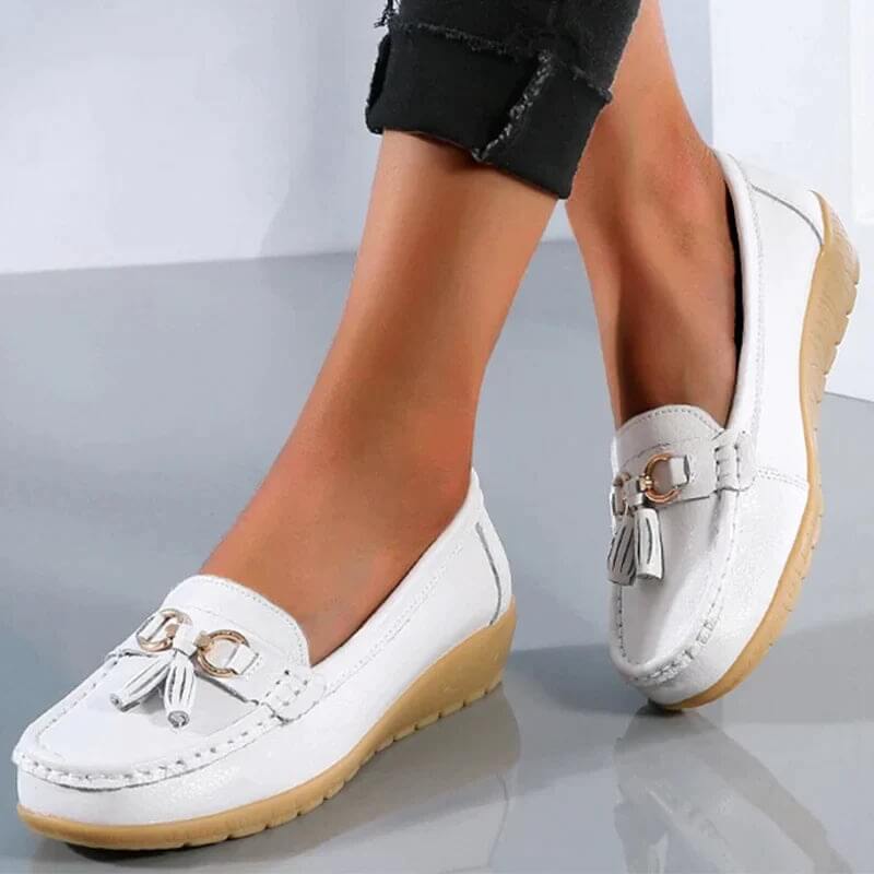 Mocassins à enfiler pour femmes