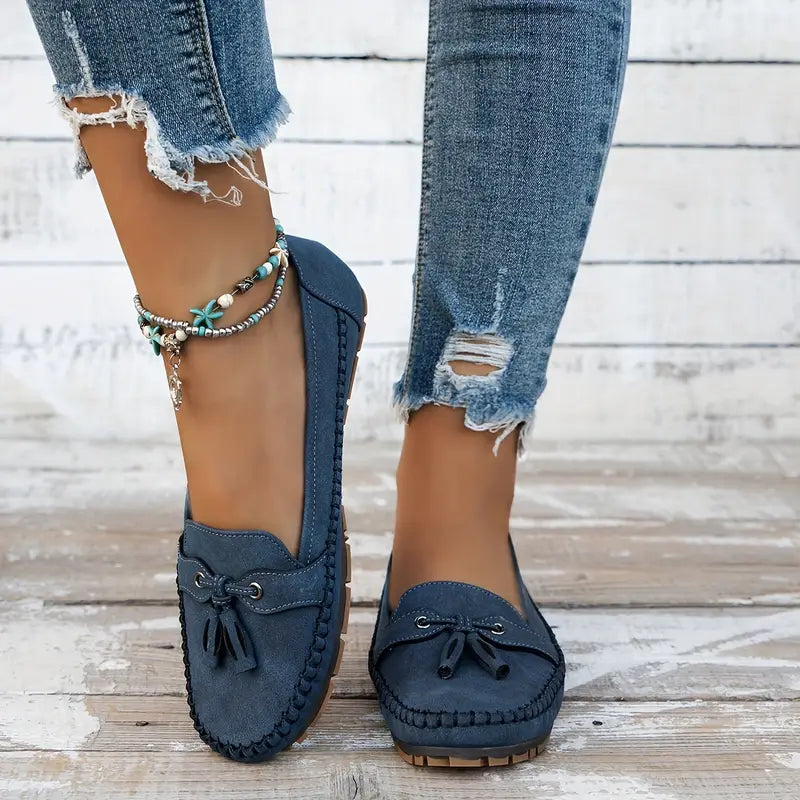 Mocassins classiques à enfiler pour femme